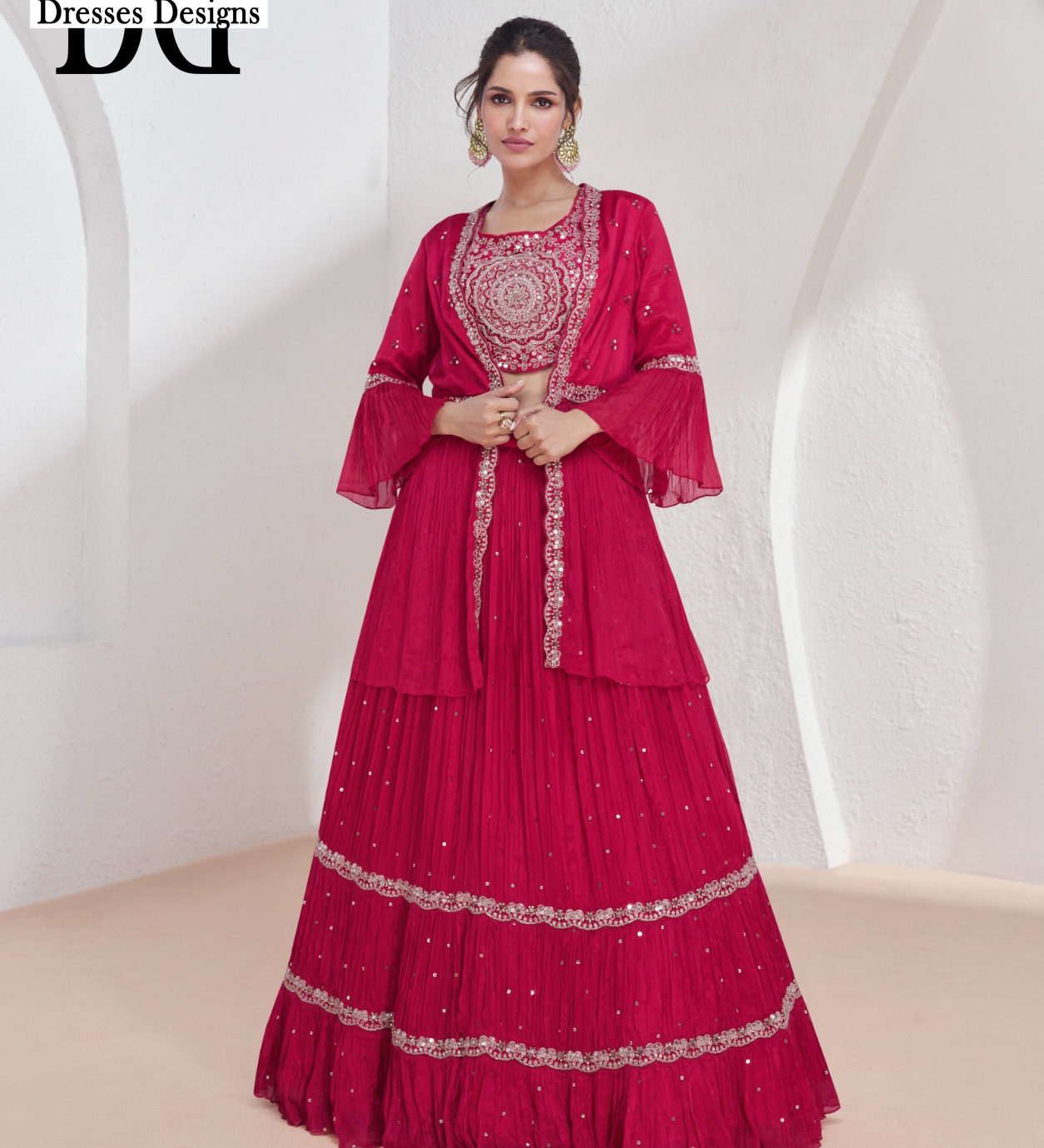 Indo-Western Lehenga Choli Designs 2025 — Modern Fusion Ethnic Wear