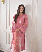 Party Wear Pink Color Roman Silk Kurti For Woemn