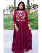 Best All Color Combination Anarkali Suits