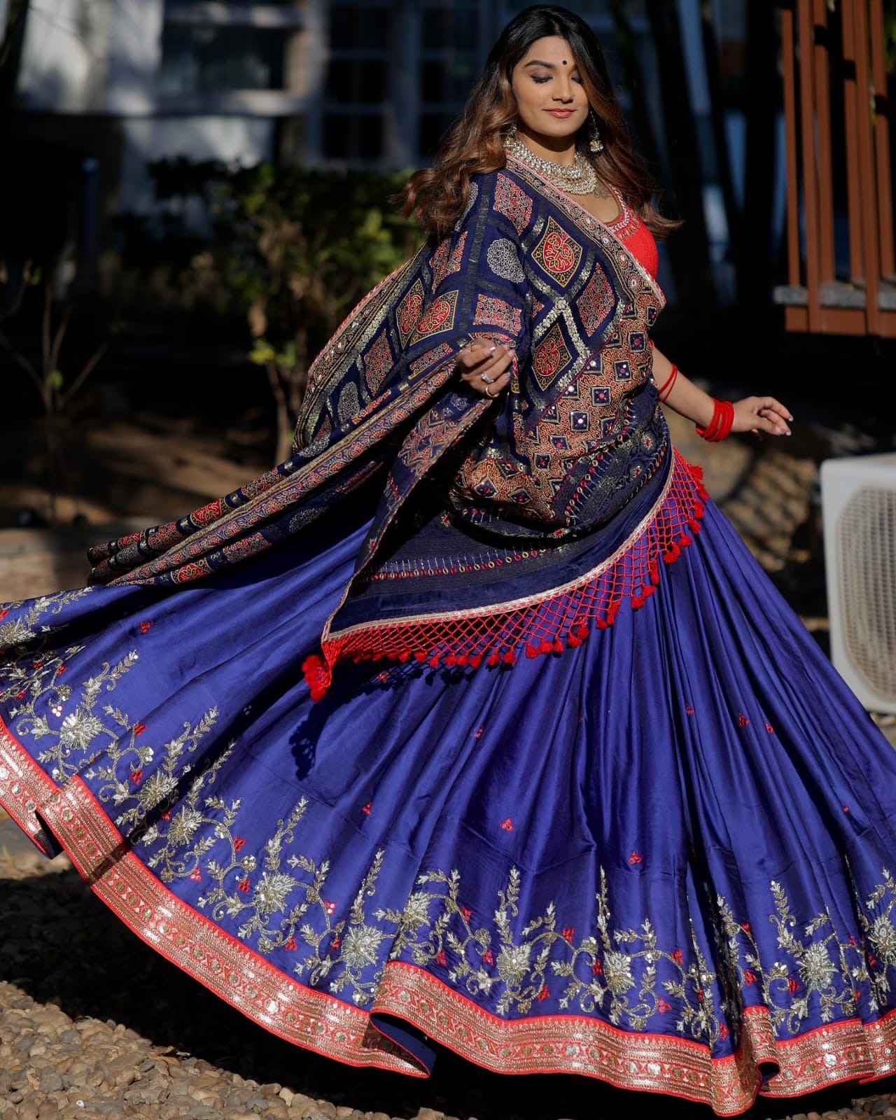 Stupendous Royal Blue Color Wedding Wear Lehenga Choli