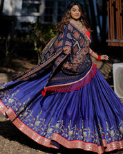 Stupendous Royal Blue Color Wedding Wear Lehenga Choli