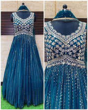 Best Designer All Color Party Wear Gown Collection