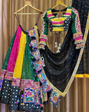 Multi Navratri Collection Lehenga Designs For Garba