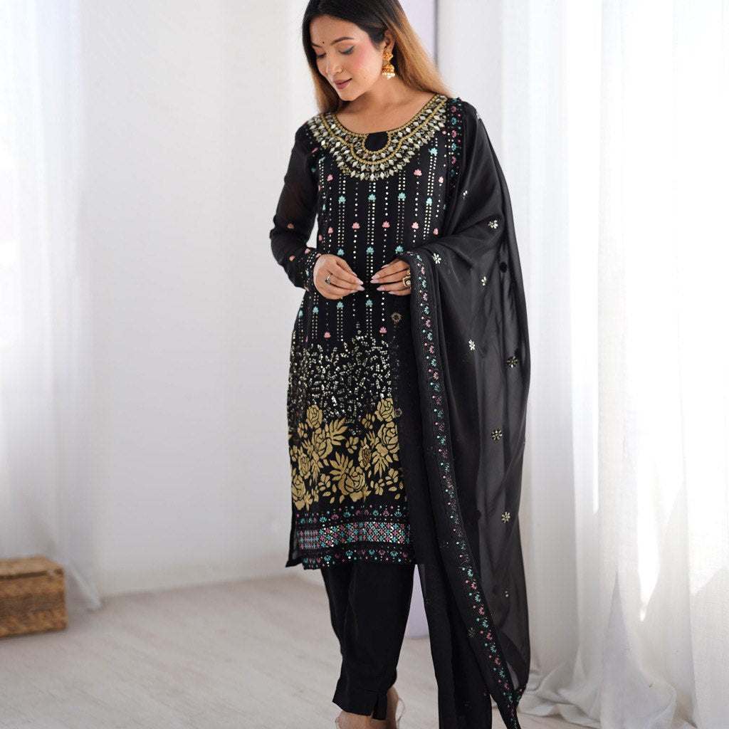 Party_Wear_Black_Color_Faux_Georgette_Kurti_For_Girls.jpg