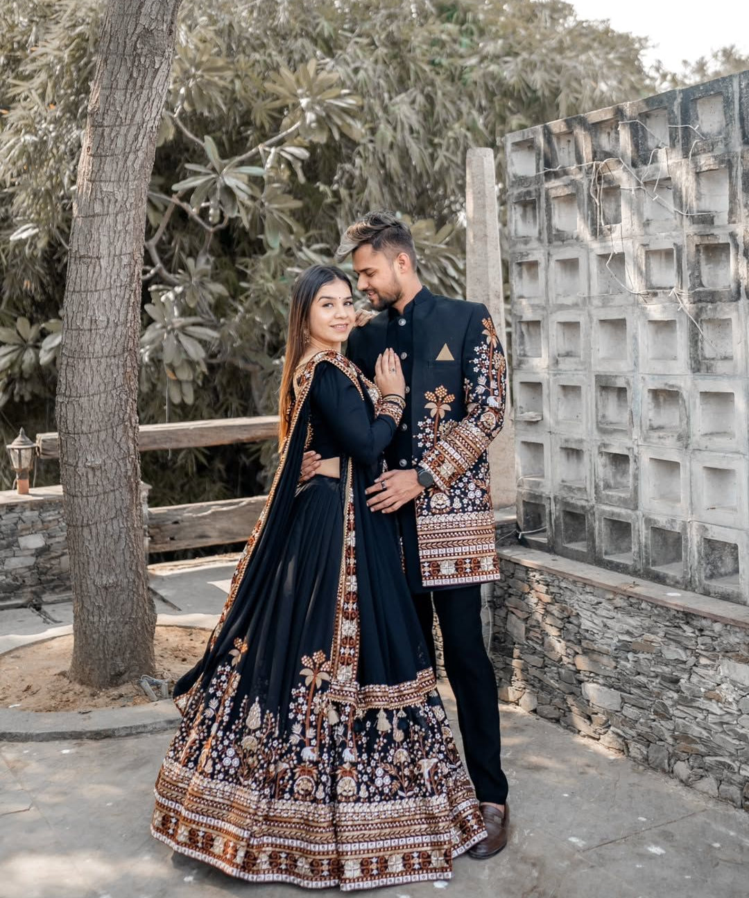 Party_Wear_Black_Color_Foux_Gorgette_Lehenga_Choli_For_Girls.jpg