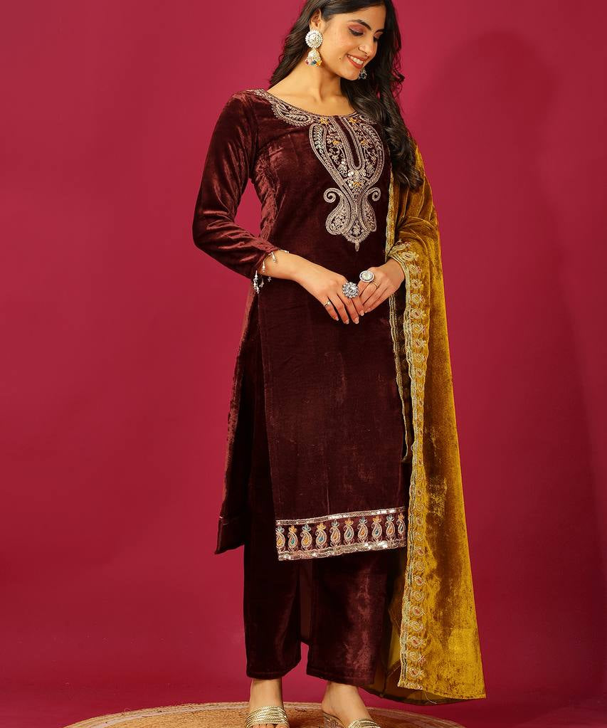 Party_Wear_Brown_Color_Heavy_Viscose_Velvet_Kurti_For_Girls.jpg