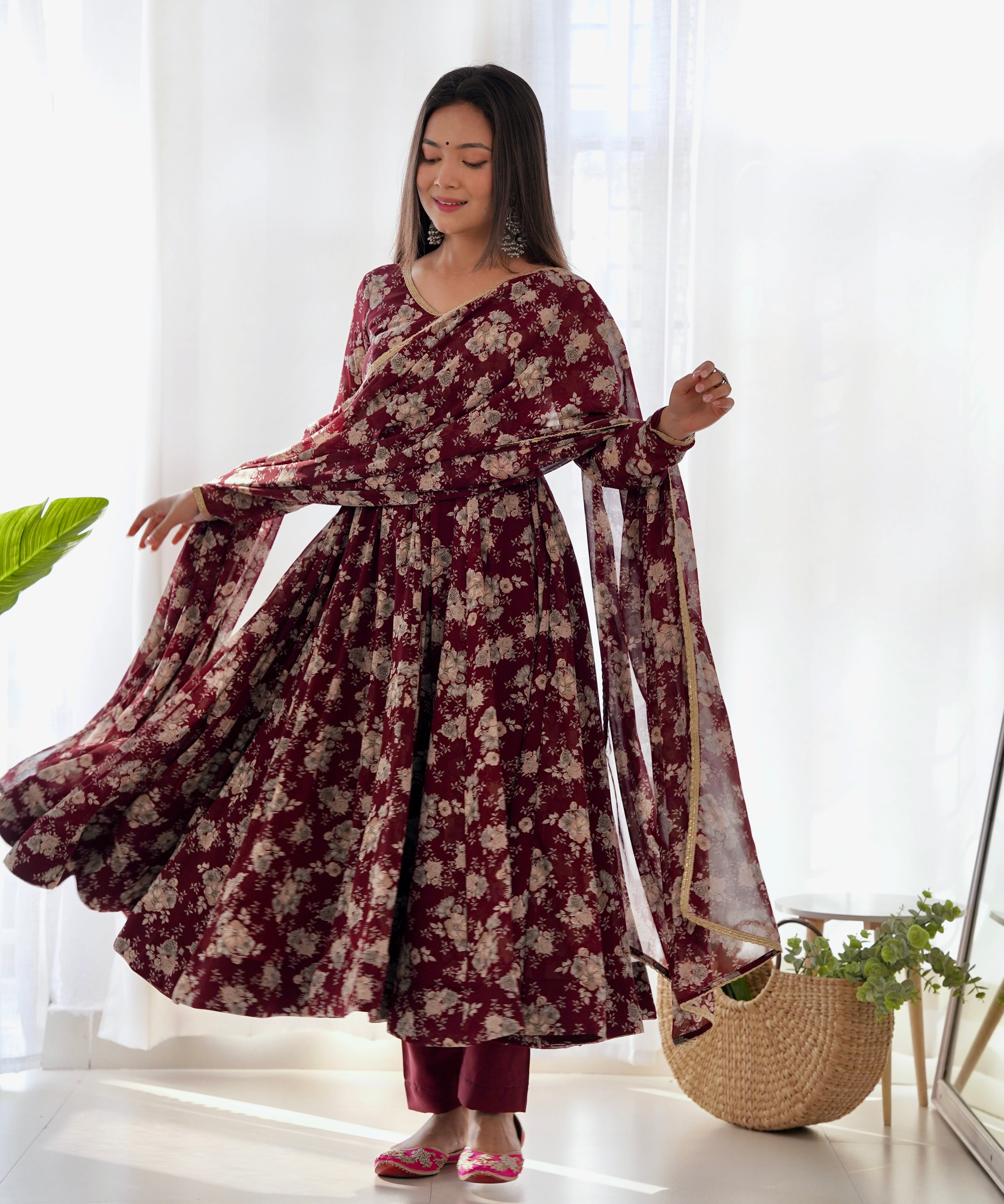 Party_Wear_Dark_Maroon_Color_Heavy_Fox_Georgette_Gown_For_Girls.jpg