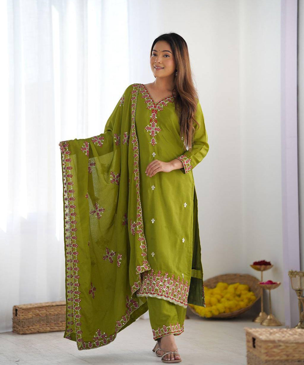 Party_Wear_Parrot_Green_Color_Pure_Chinon_Silk_Kurti_For_Girls.jpg