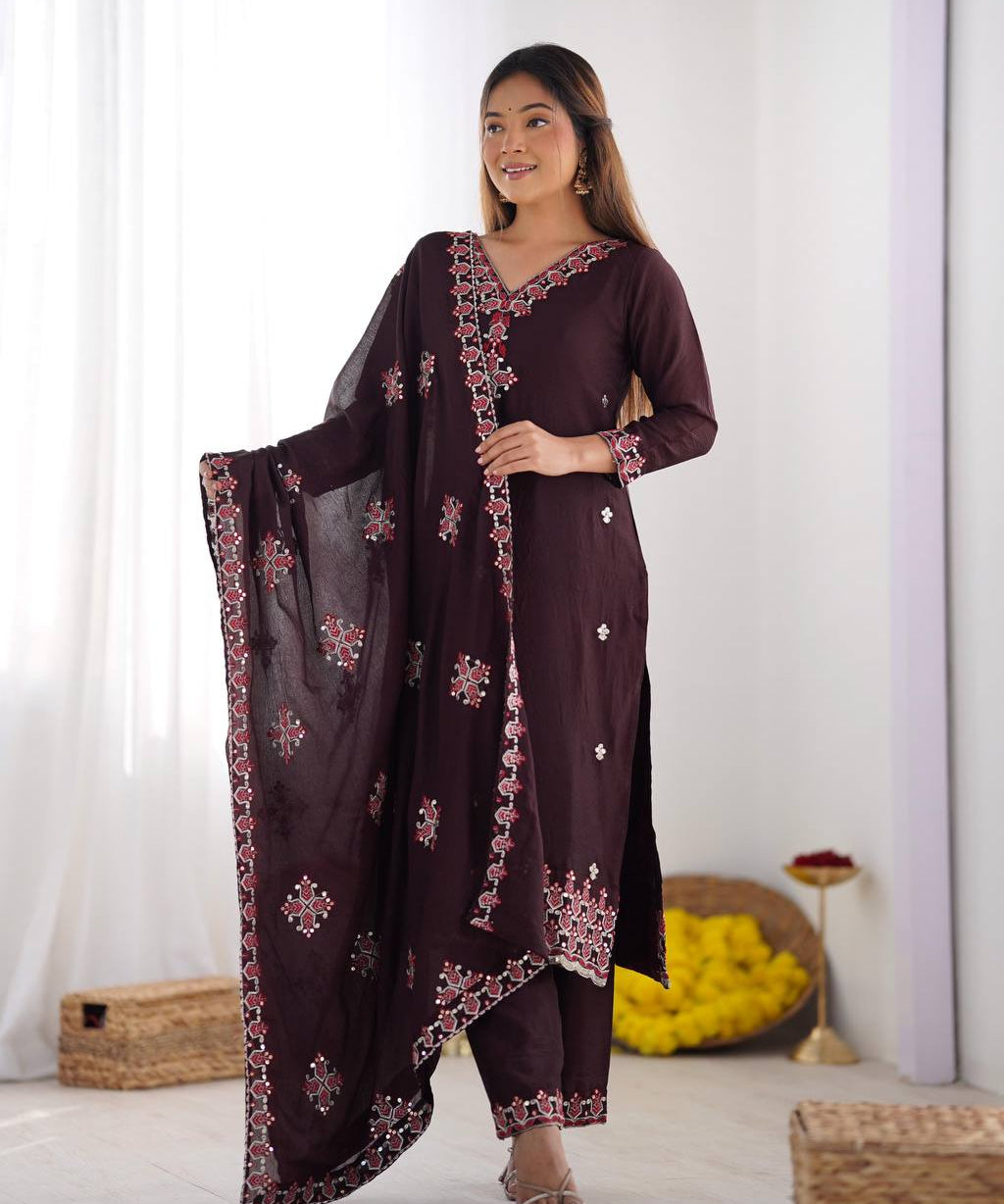 Party_Wear_Wine_Color_Heavy_Pure_Chinnon_Silk_Kurti_For_Women.jpg