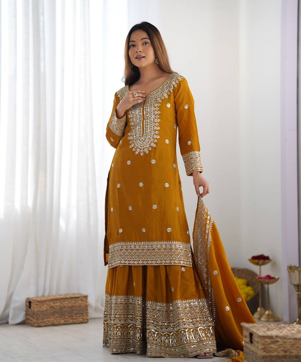 Party_Wear_Yellow_color_Heavy_Chinnon_Silk_Sharara_Set_for_girls.jpg