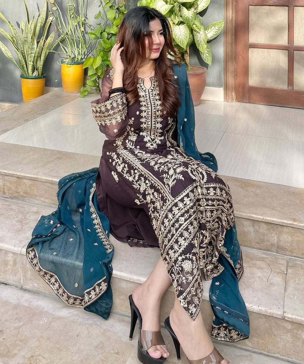 Wedding_Wear_Black_Color_Pure_Chinon_Silk_Kurti_For_Women.jpg