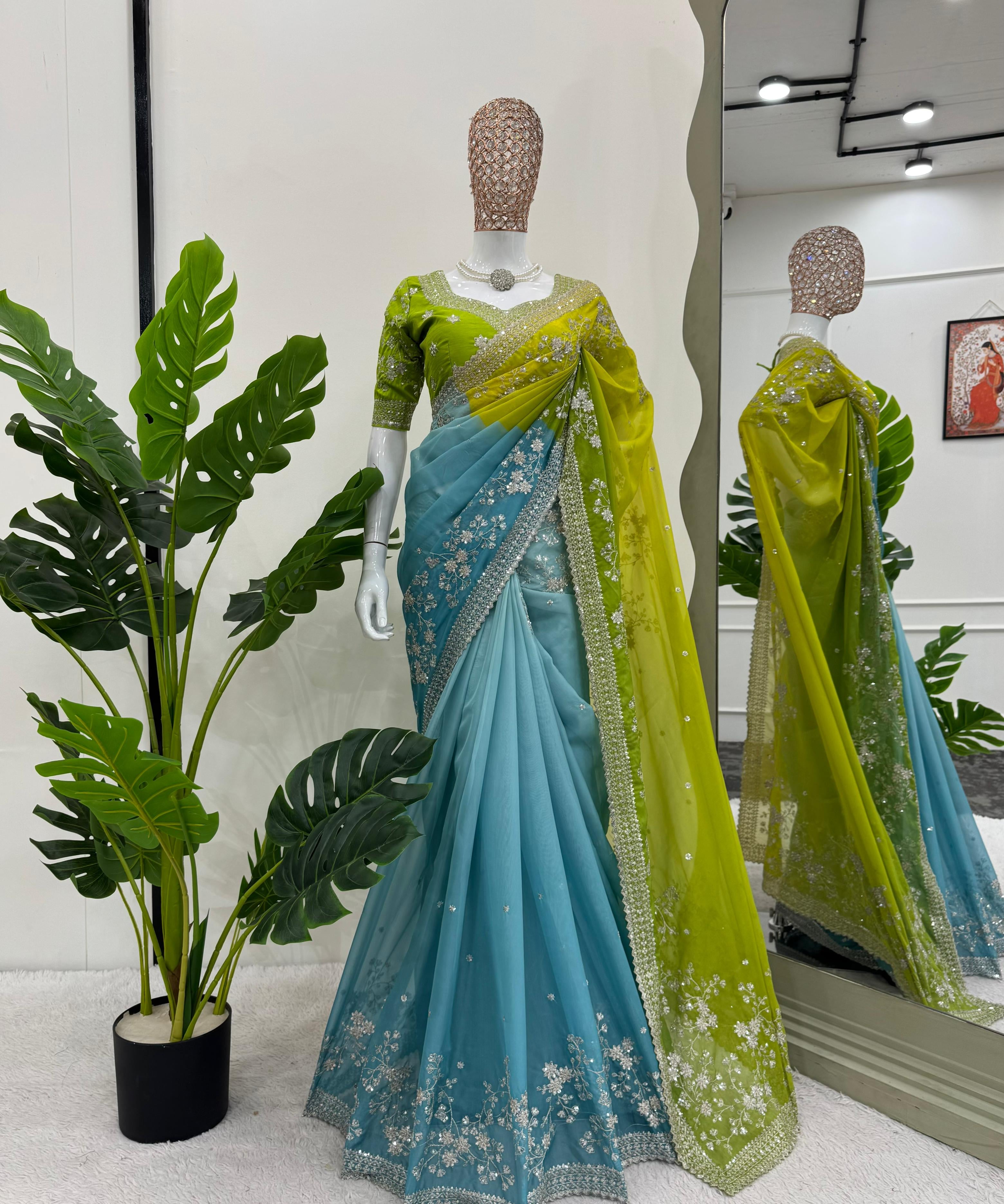 Wedding_Wear_Multi_Color_Tibby_Silk_Saree_For_Girls.jpg