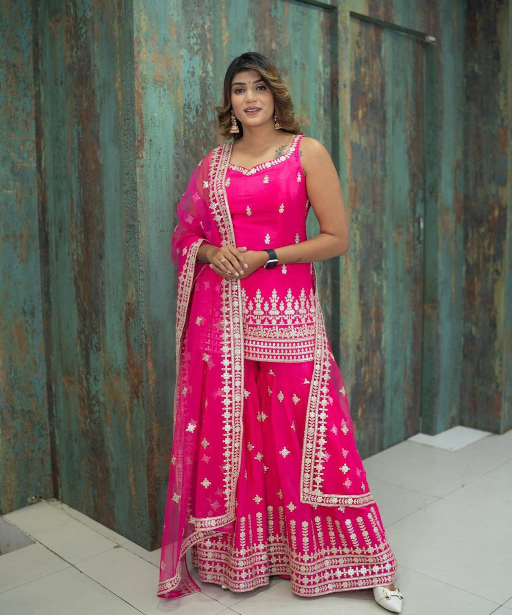 Wedding_Wear_Pink_Color_Faux_Georgette_Sharara_For_Girls.jpg