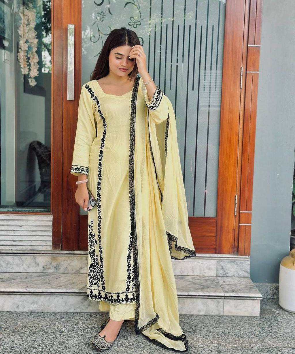 Wedding_Wear_Yellow_Color_Reyon_Cotton_Kurti_For_Girls.jpg