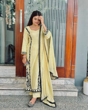 Wedding Wear Yellow Color Reyon Cotton Kurti For Girls