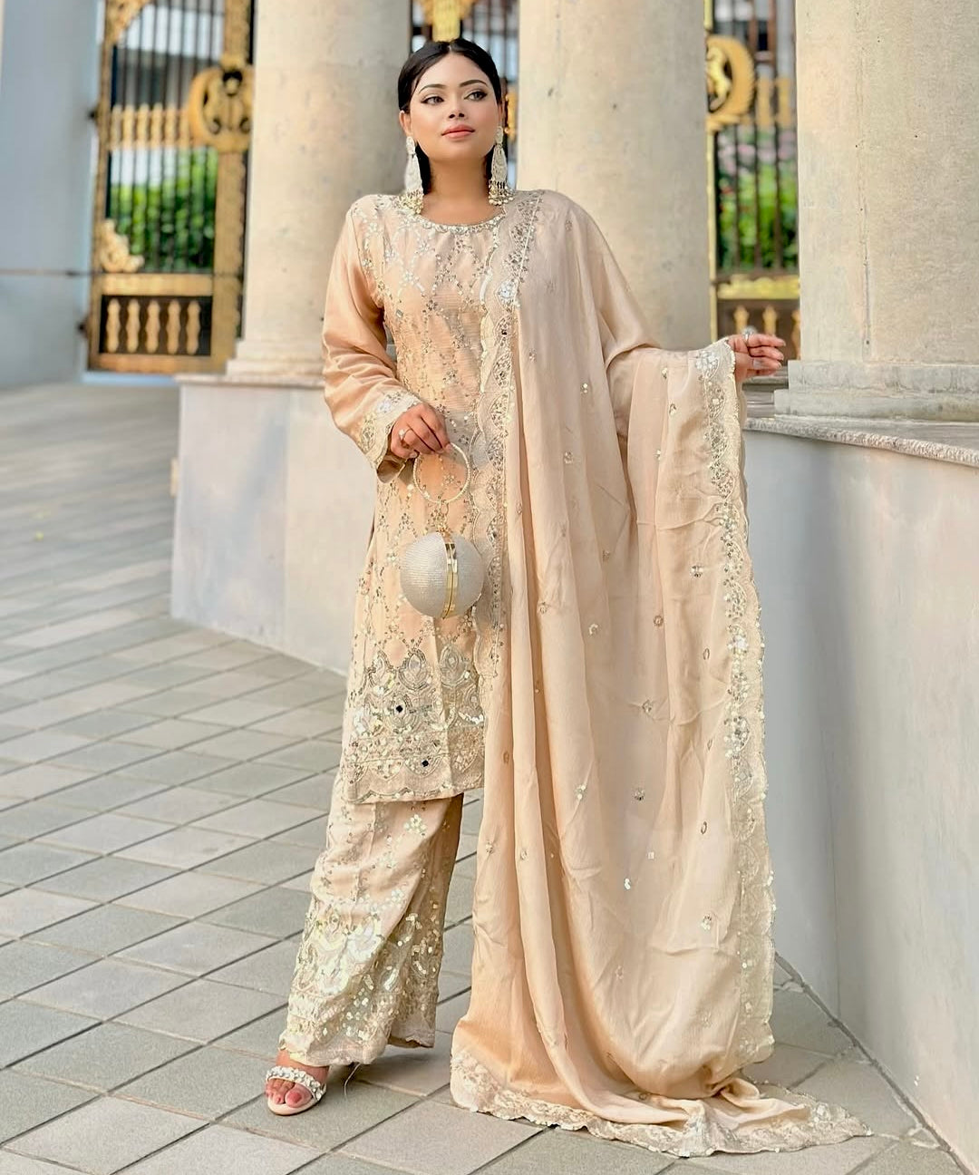 Wedding_wear_Cream_Color_Chinnon_Silk_Suit_for_girls.jpg