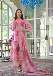 Noor Pink Cotton Anarkali
