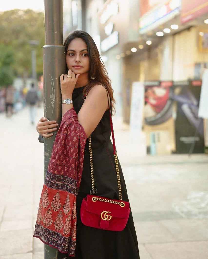 Khadi Cotton Halter-Neck Kurta set