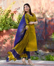 Maheshwari Kurti Lined With Comfy Cotton