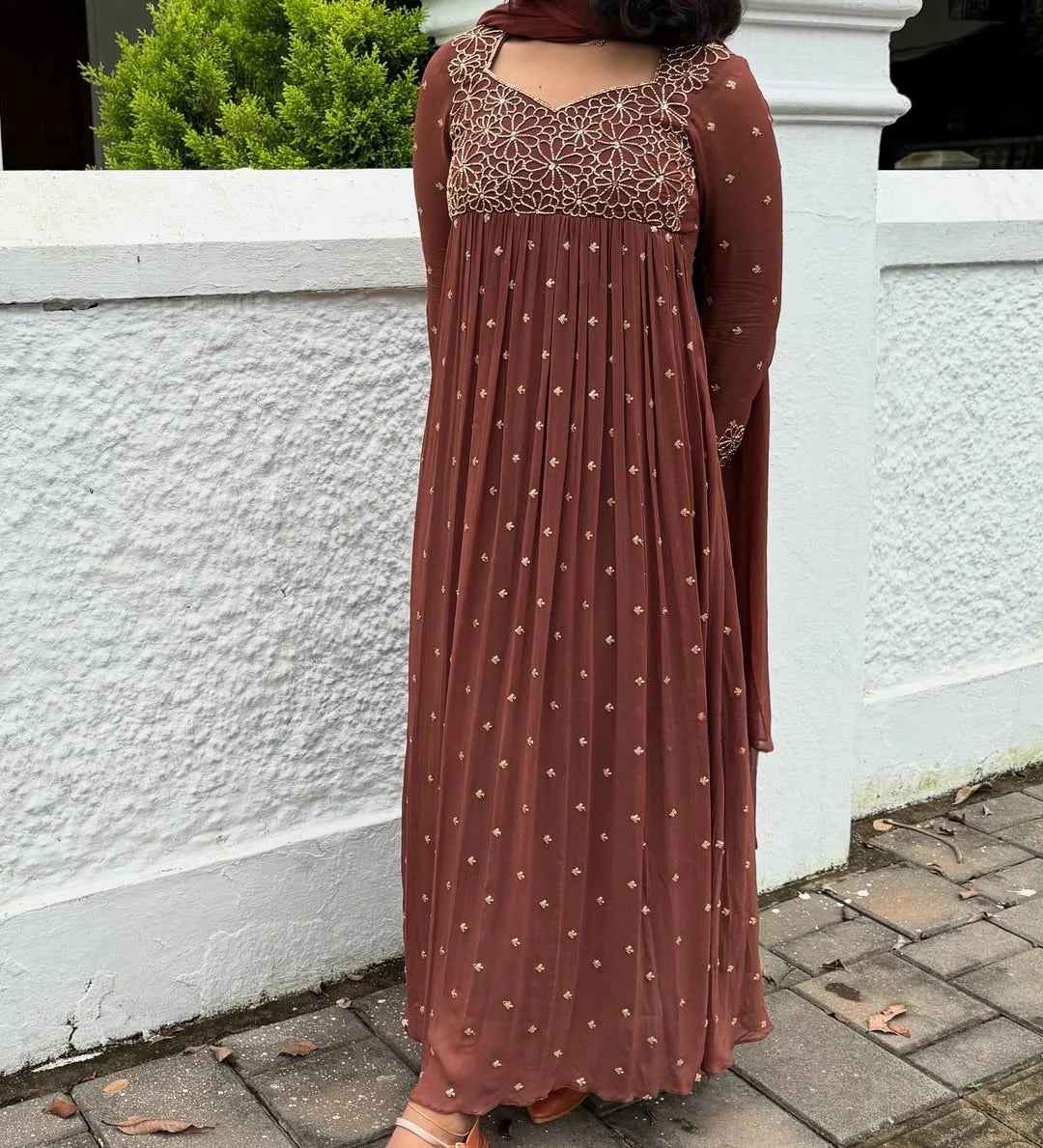 NEW DESGINER ANARKALI KURTA SET FOR WOMEN