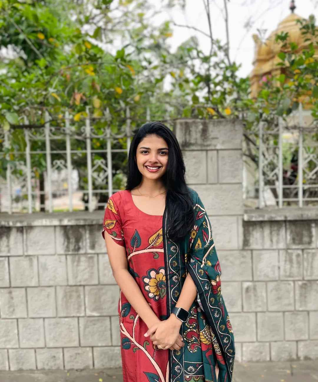 K-60 DOLASILK KURTI WITH DUPATTA