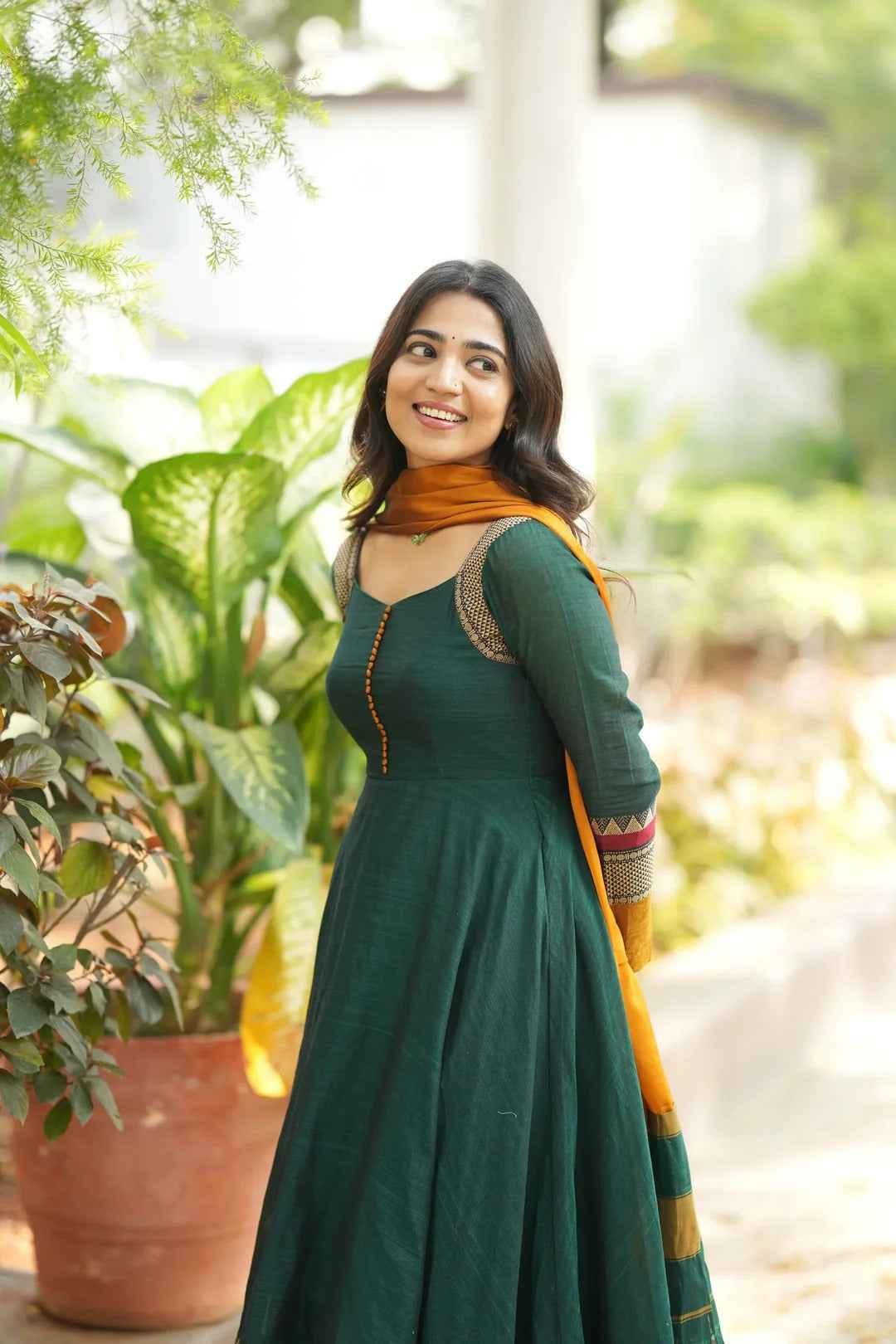 Shrungar Pure Handloom Anarkali