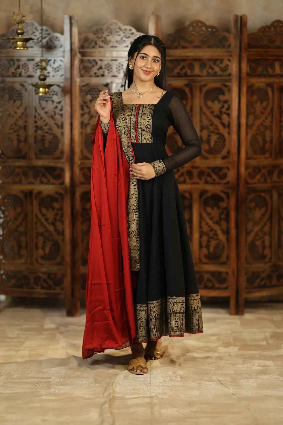 Shrungar Pure cotton Anarkali