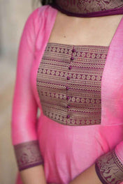 Pure cotton temple Anarkali