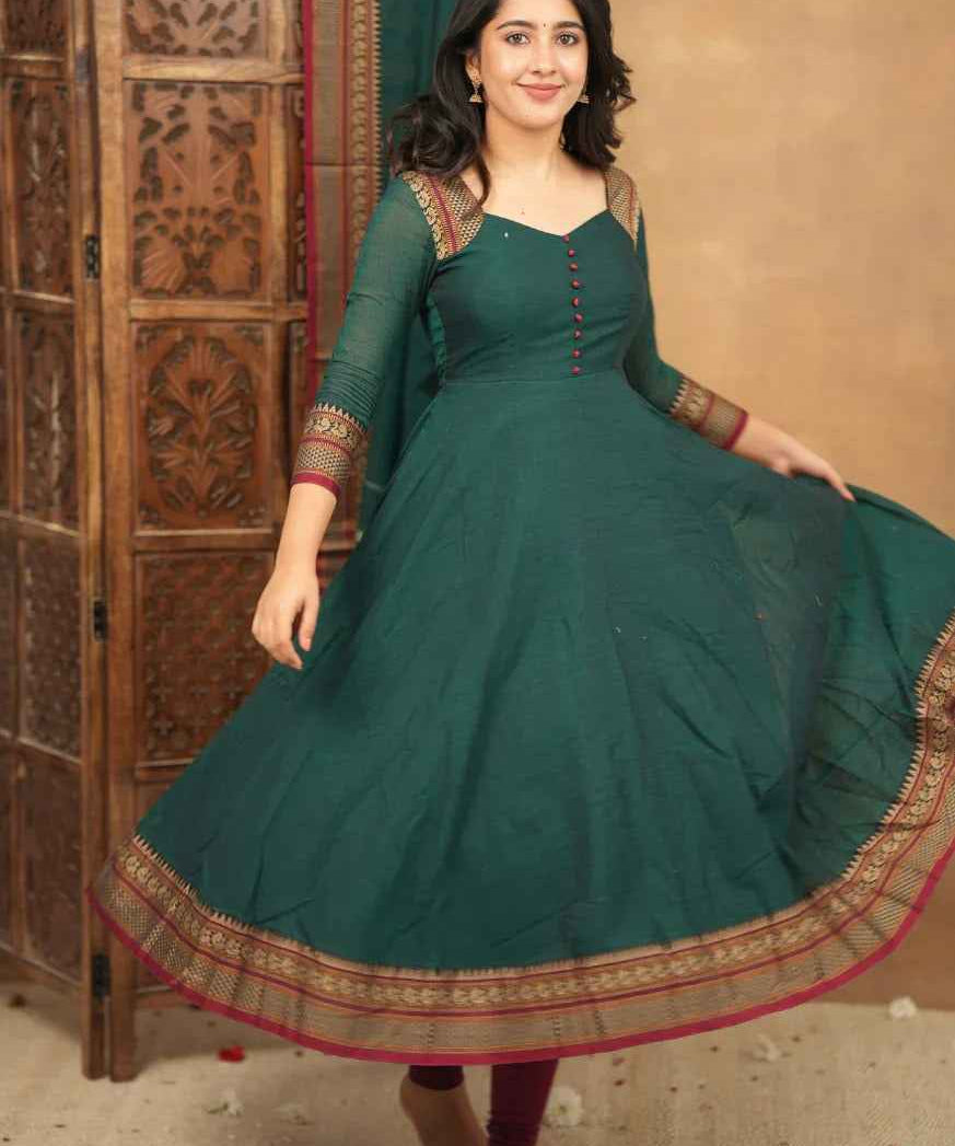 Premium Temple Anarkali
