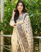The Soft Breathable Khadi Silk Suit Set