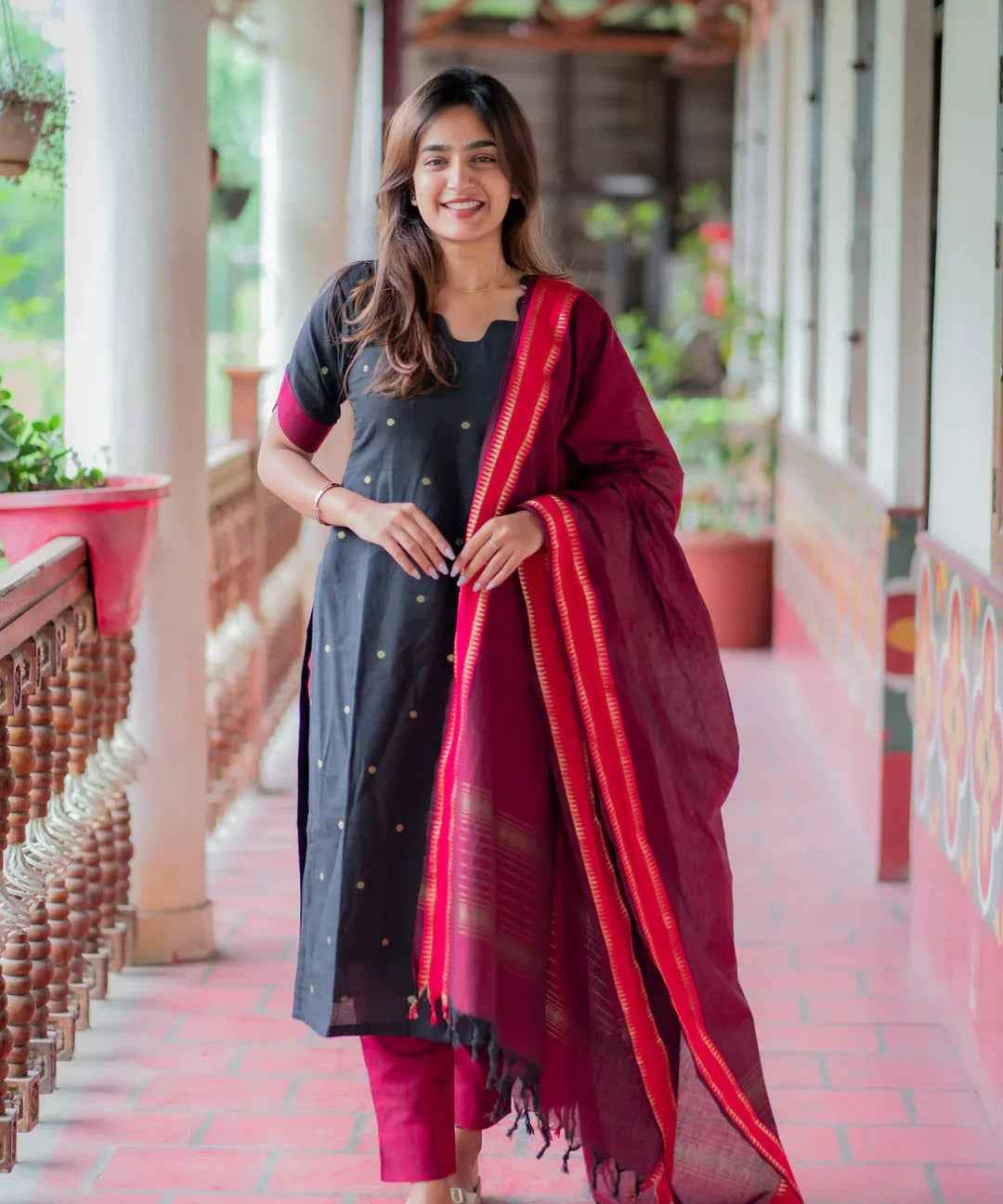 K-43 PURE COTTON SALWAR SUIT