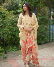 Jamdani Suit Set