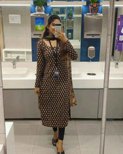 Beautiful Cotton Printed Kurti With Dupatta