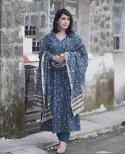 Bluebell Whisper Viscose Suit Set