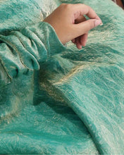 CRUSHED SILK KURTA-SET