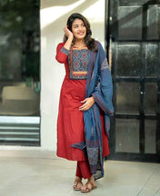 Breezy Cotton Ajrakh Set