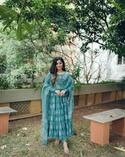 Presenting Handblock Cotton Anarkali