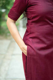 This Maroon Full Set Is Crafted Rich Vatican Silk Fabric