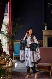 Kota Doria Print Pure Viscose Suit Set