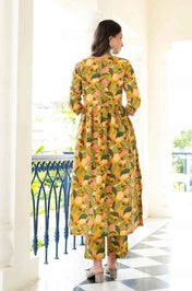Mango Meadow Pure Viscose Suit Set