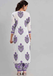 Lavender Mist Viscose Rayon Suit Set