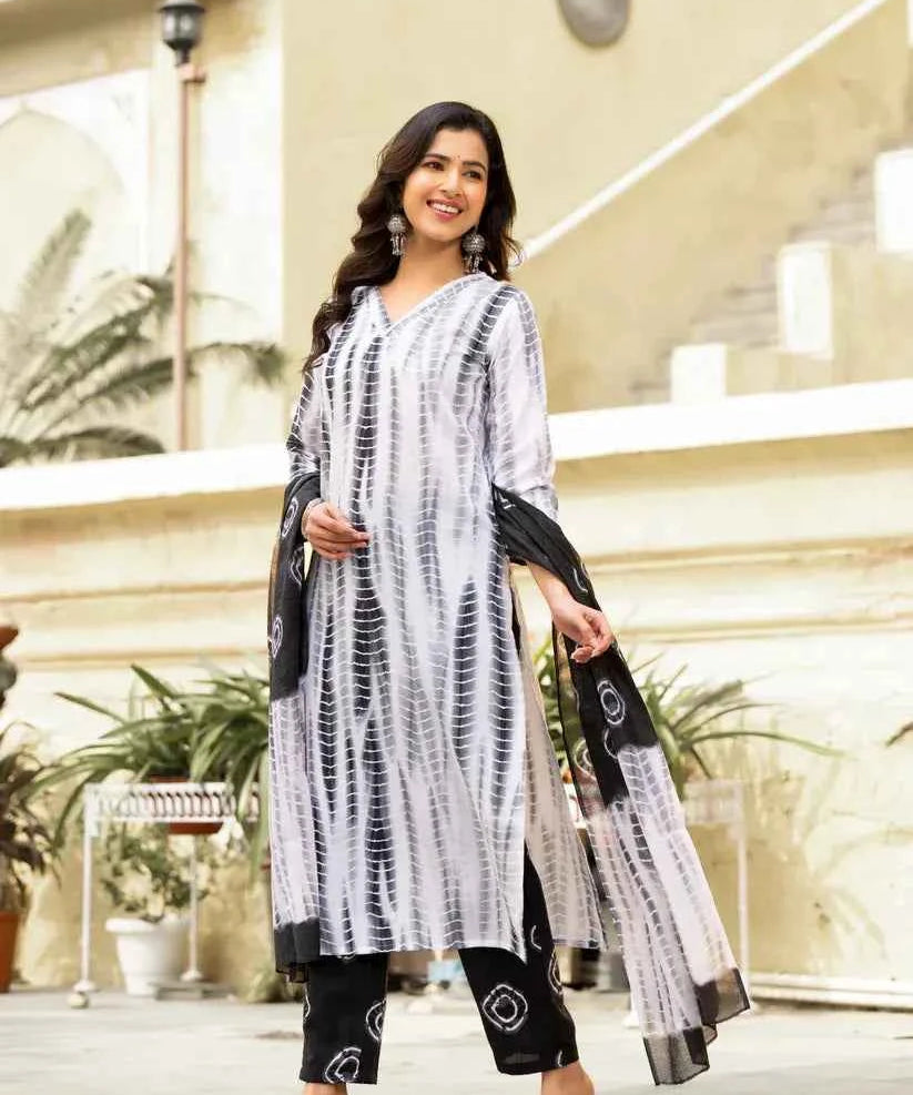 Twilight Haze Viscose Kurta Set