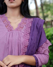 Premium Soft Cotton Natural Dyed Kota Doria Designer Suit With Lining.