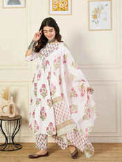 Gulbagh Tiered Anarkali Set