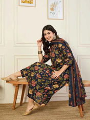 Evening Petals Viscose Delight Set