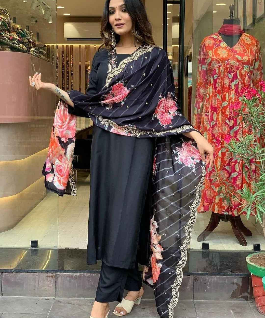 Twilight Blossom Pure Viscose Set