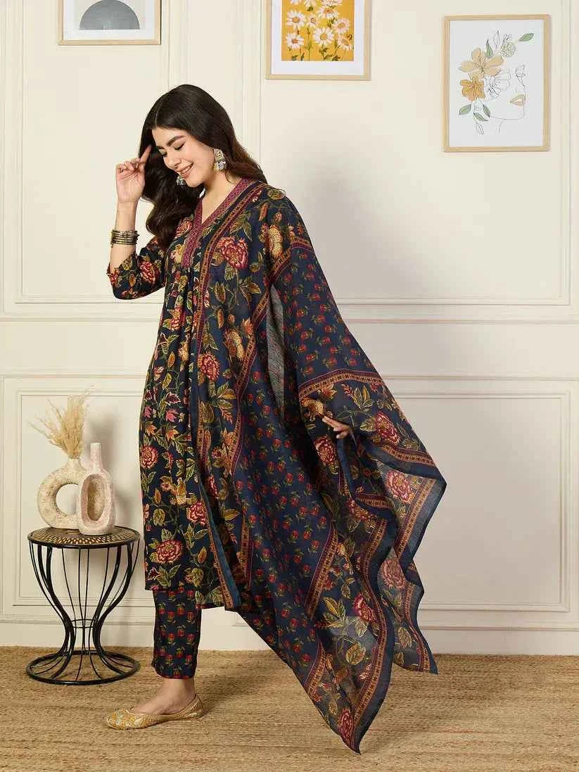 Evening Petals Viscose Delight Set