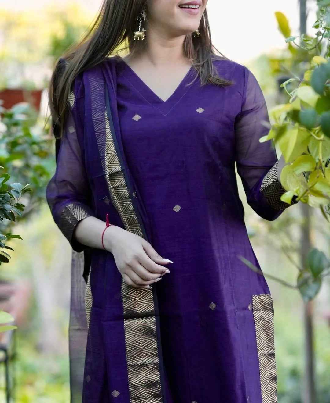 Comfy Cotton Paired With Breathable Cotton Pants