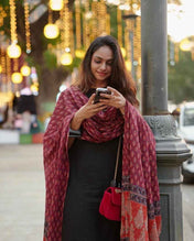 Khadi Cotton Halter-Neck Kurta set