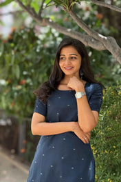Midnight Elora Kurta Set